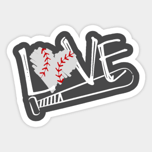 Baseball Love 2.0 Sticker